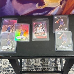 Vince Carter Basketball Trading Card Lot (6) cards - Fleer NBA HOOPS